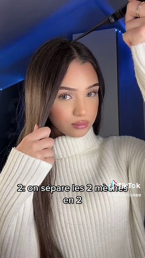 Idée coiffure pour les cours: Tutoriel tresse simple et rapide