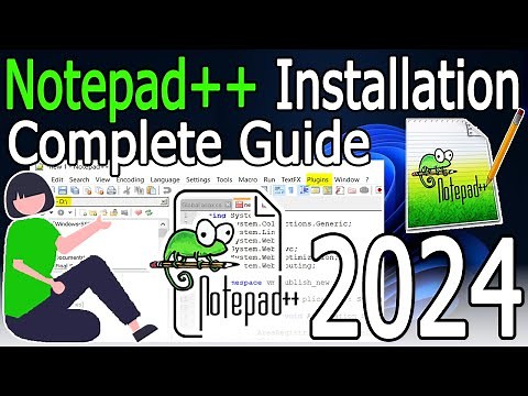 How to install Notepad++ on Windows 10/11 [2024 Update] Demo HTML Code