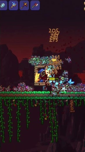 Maybe a good way to farm for the pocket mirror #terraria