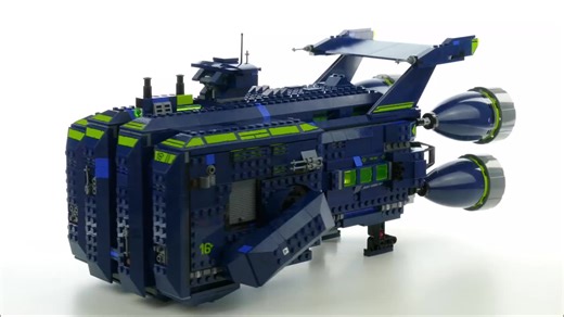 乐高 LEGO 70839大电影 雷克斯棒呆号拼搭搬砖视频