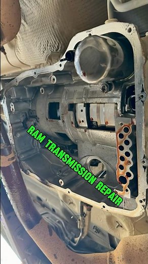 Ram transmission solenoid pack replacement #automobile #mechanic #valvebody #shiftsolenoid