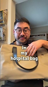 Pregnancy hospital bag - Male edition
