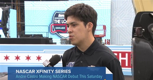 Driver Andre Castro Talks the NASCAR Chicago Street Race