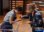 Nurse bandages Poh Ling Yeow's cut finger on Masterchef Australia