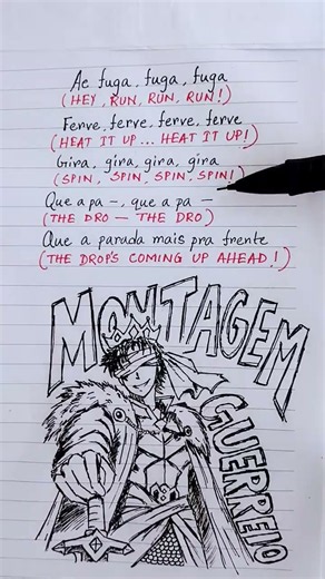 MONTAGEM GUERREIRO 🗡️🛡️- Avenxir & SUNJI ( Lyrics & English translation ) ⚔️