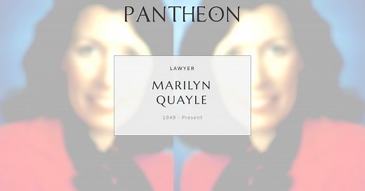 Marilyn Quayle Biography | Pantheon