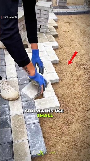 Why Sidewalks Use Blocks Instead of Concrete (Genius Reason) #Shorts #facts