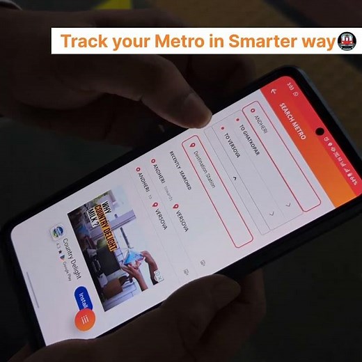 Track your Metro Trains with Yatri App