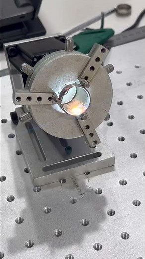 How to use Rotary Axis by EZCAD Engraving Software | Fiber Laser Marking Rotary inside outside ring