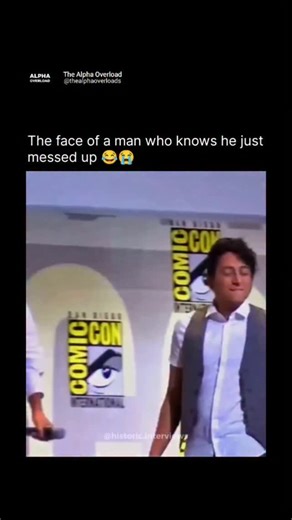 Alpha Overload on Instagram: "That’s a look of fear 😂 At a San Diego Comic-Con panel for Spider-Man: Homecoming, the cast is being introduced one by one, the energy light and playful. When Laura Harrier steps up, she leans in and plants a kiss on Tom Holland’s cheek. It’s quick. Innocent. Easy to miss. Except Zendaya doesn’t miss it. The camera catches her reaction immediately. A look that says everything without saying anything. Not dramatic, not angry, just unmistakably aware. Tom notices too