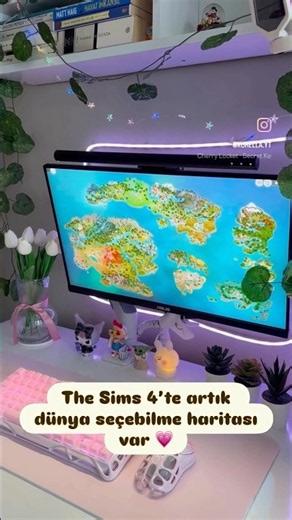 @SimMattically Immersive World Map || The Sims 4 #shorts #sims4 #sims4mods #eapartner #simstürkçe