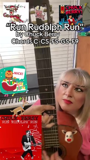 How to Play “Run Rudolph Run” by Chuck Berry #easyguitartutorial