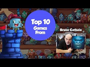 Top 10 Bruno Cathala Games - with Tom Vasel | The Dice Tower