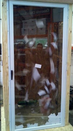 Homemade cash cube money machine