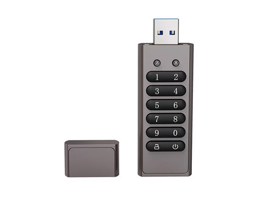 Say goodbye to data snoopers with this keypad-secured USB