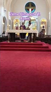 Messe du deuxième dimanche de l'Avent. La consecration Eucharistique.