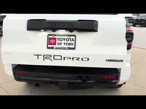 2026 Toyota 4Runner TRD Pro i-FORCE MAX 🔥Built to dominate on-road and off at Toyota of York