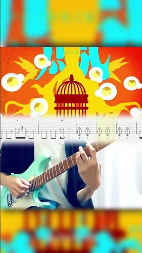 UNDEAD - YOASOBI Guitar Cover ギター弾いてみた (TAB) #yoasobi #undead