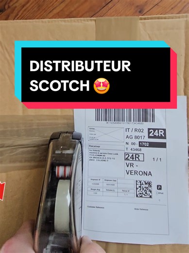 Distributeur de scotch automatique 🤩 #OffresDHiver