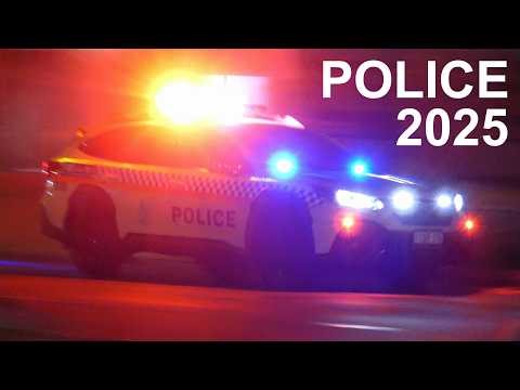 2025 Police Vehicles Compilation - Perth, Western Australia