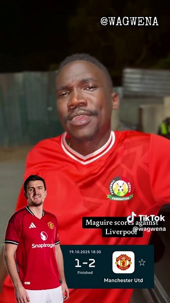 Maguire Scores Match-Winning Goal Against Liverpool