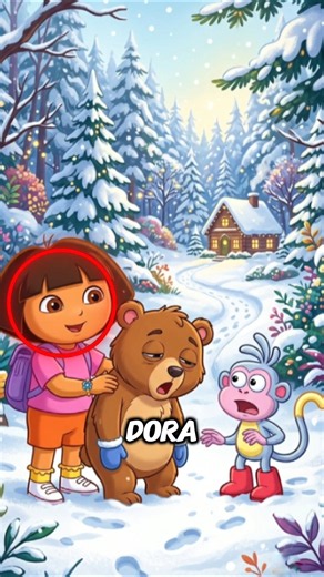 Dora Finds a Sleepy Baby Bear 🐻💤 | A Sweet Family Adventure! ❤️