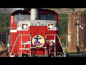 DD51奮闘！ SLやまぐち号D51救援 & DLやまぐち号