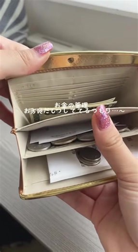 １つで全部収納！万能ウォレットが神すぎる.パスワード設定手順#便利グッズ #貯金 #バインダー貯金 #お札収納ケース #現金管理