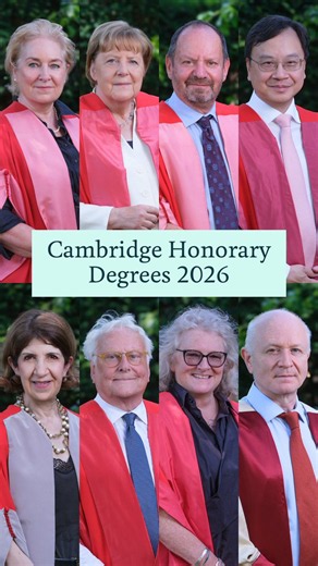 Congratulations to this year’s honorary graduates of the University of Cambridge 🎓Eight distinguished individuals received honorary degrees at a ceremony held in @QueensCam, in recognition of their outstanding contributions across law, politics, medicine, science, the arts and music.Watch the full ceremony here 👉