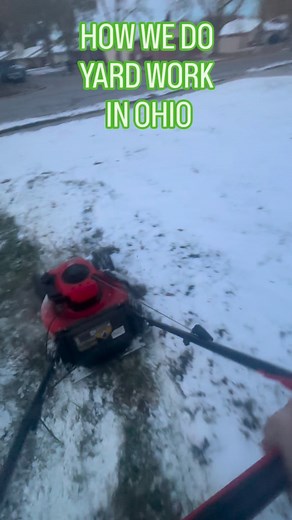Time to cut the grass and remove the snow here in OHIO ❄️👻 #cincinnatighostbusters #cincinnati #snow #mow #ohio #comedy #viral | Cincinnati Ghostbusters