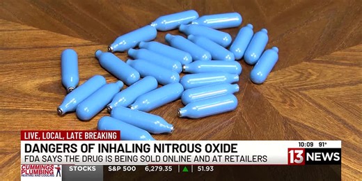 Health experts warn against inhaling nitrous oxide amid rising accessibility