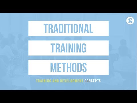 Traditional Training Methods