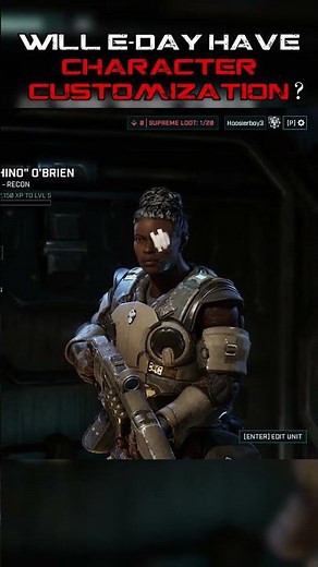 Character Customization in E-Day? | Gears of War Lore #gearsofwar #gears5 #eday #gow #shorts #gaming