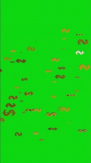 money rain 💰dollar sign fallingfinance motivationprofit vibes #videoediting#greenscreen