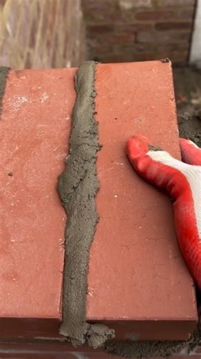 Header bond brick wall #masonry #brickwall