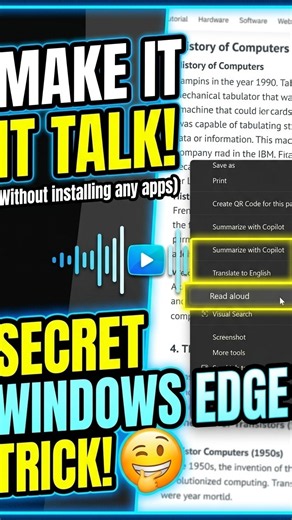 The Best Hidden Edge Feature 🤫