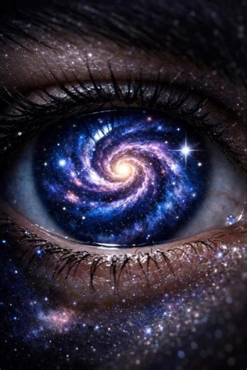 The Universe Hidden in the Human Eye #Space #Galaxy #Universe #VFX #ShortFilm #Astronomy #Shorts