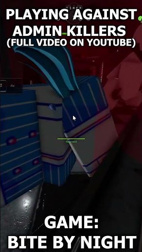 I Tried SURVIVING Against Admin Only Killers In Roblox Bite By Night...