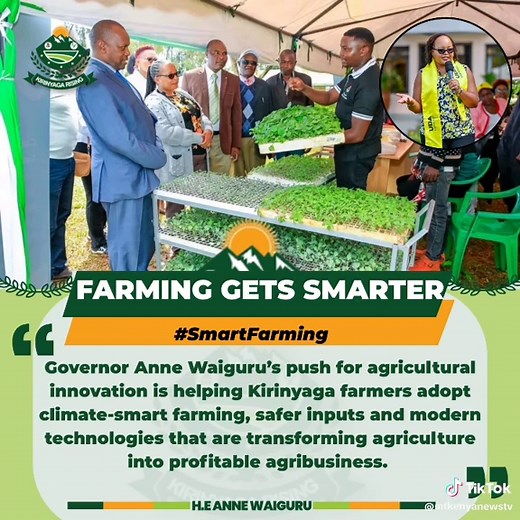 Empowering Kirinyaga Farmers Through Modern Agriculture