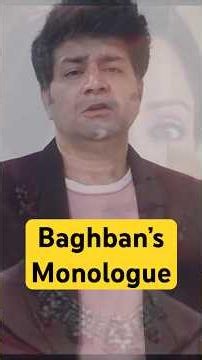 Baghban’s Emotional Monologue ❤️🎭