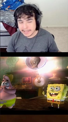 SPONGEBOB AND PATRICK ESCAPE SHELL CITY 😲 SpongeBob Movie Game #shorts