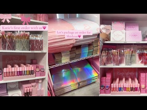 packaging Aesthetic asmr products🦋