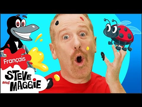 Les animaux magiques de la famille des doigts ET PLUS pour les enfants de Steve et Maggie Français