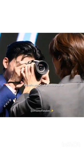 Pond is indeed Phuwin personal photographer 📸❤️ #PondPhuwin #ppnaravit #phuwintang #gmmtvactors