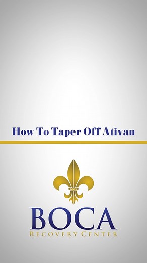 How to Taper Off Ativan #recoveryispossible #addictionrecovery | Boca Recovery Center