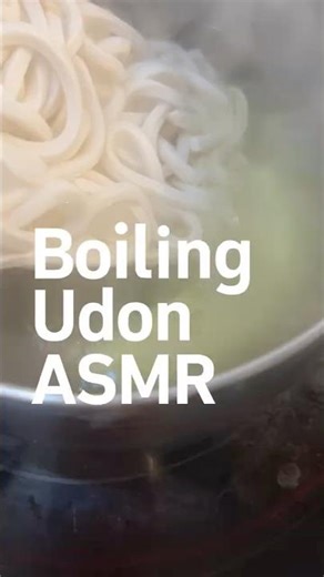 Boiling Udon 🍜 | Relaxing Cooking ASMR | Sweet Dreams Food Vlog ✨