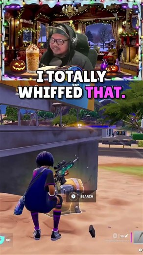 Epic Sniper Fail in Fortnite! 😂 #shorts