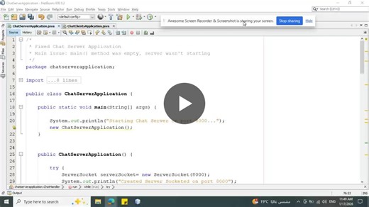 Java Real-Time Chat App with Multi-Client Support | Mahmoud Karim posted on the topic | LinkedIn