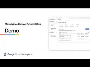 How Google Cloud Marketplace Channel Private Offers Work