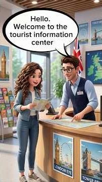 Visiting the UK for the First Time | English Conversation for Beginners #learnenglish #english
